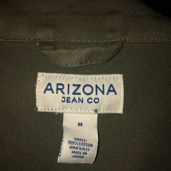 Arizona Jeans Green Coat - Picture 2 of 3